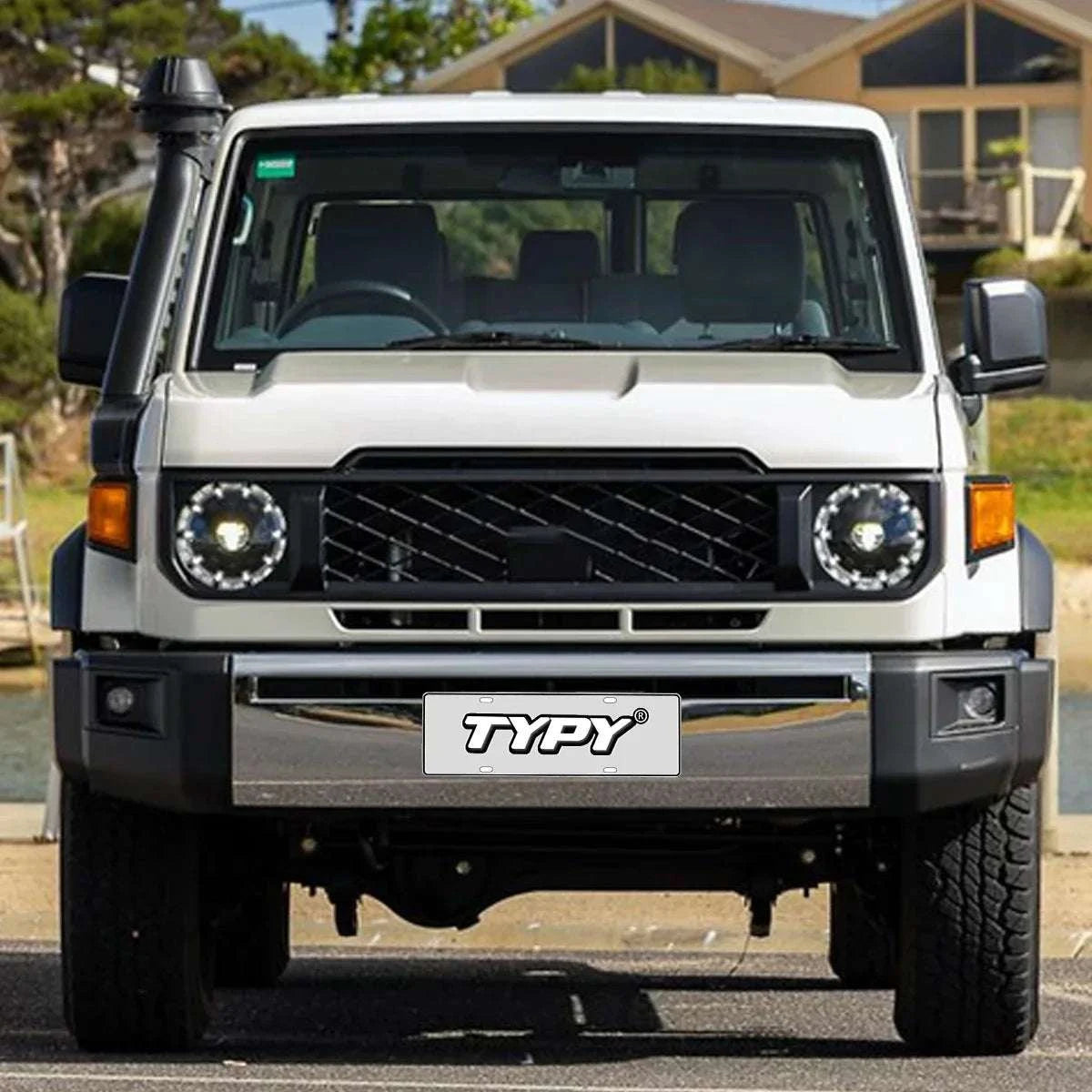 LED Headlight Upgrade for Toyota Land Cruiser LC76 2024 with DRL-couple / China Mainland