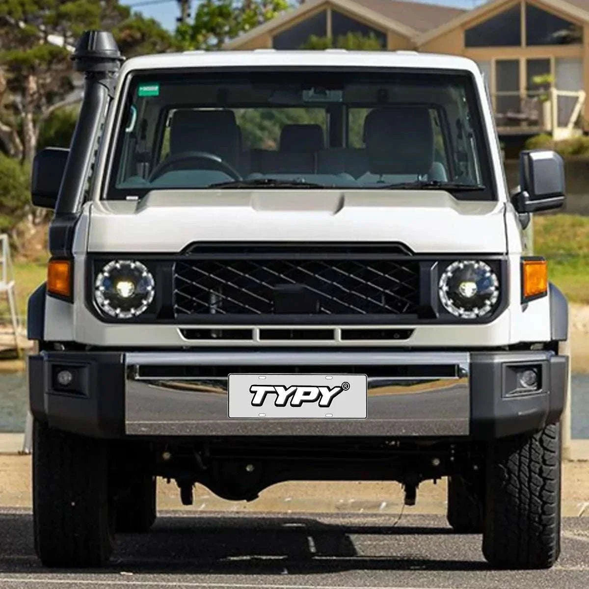 LED Headlight Upgrade for Toyota Land Cruiser LC76 2024 with DRL-couple / China Mainland