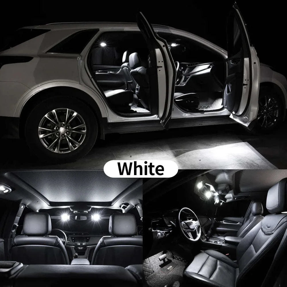 LED Interior Light Kit for 1 Series E81 E87 E82 E88 F20 F21 2003-2014-White / F20 F21 Hatchback 8P
