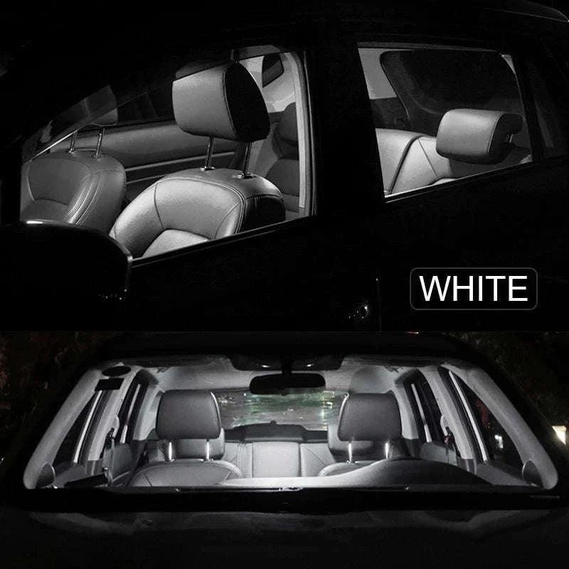 LED Interior Light Kit for 1 Series E81 E87 E82 E88 F20 F21 2003-2014-White / F20 F21 Hatchback 8P