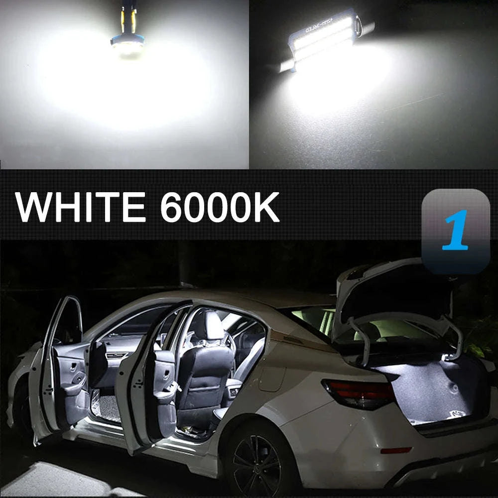 LED Interior Light Kit for T4 T5 T6 Caravelle Multivan Transporter-Crystal Blue 8000K / Multivan T5 - 16P