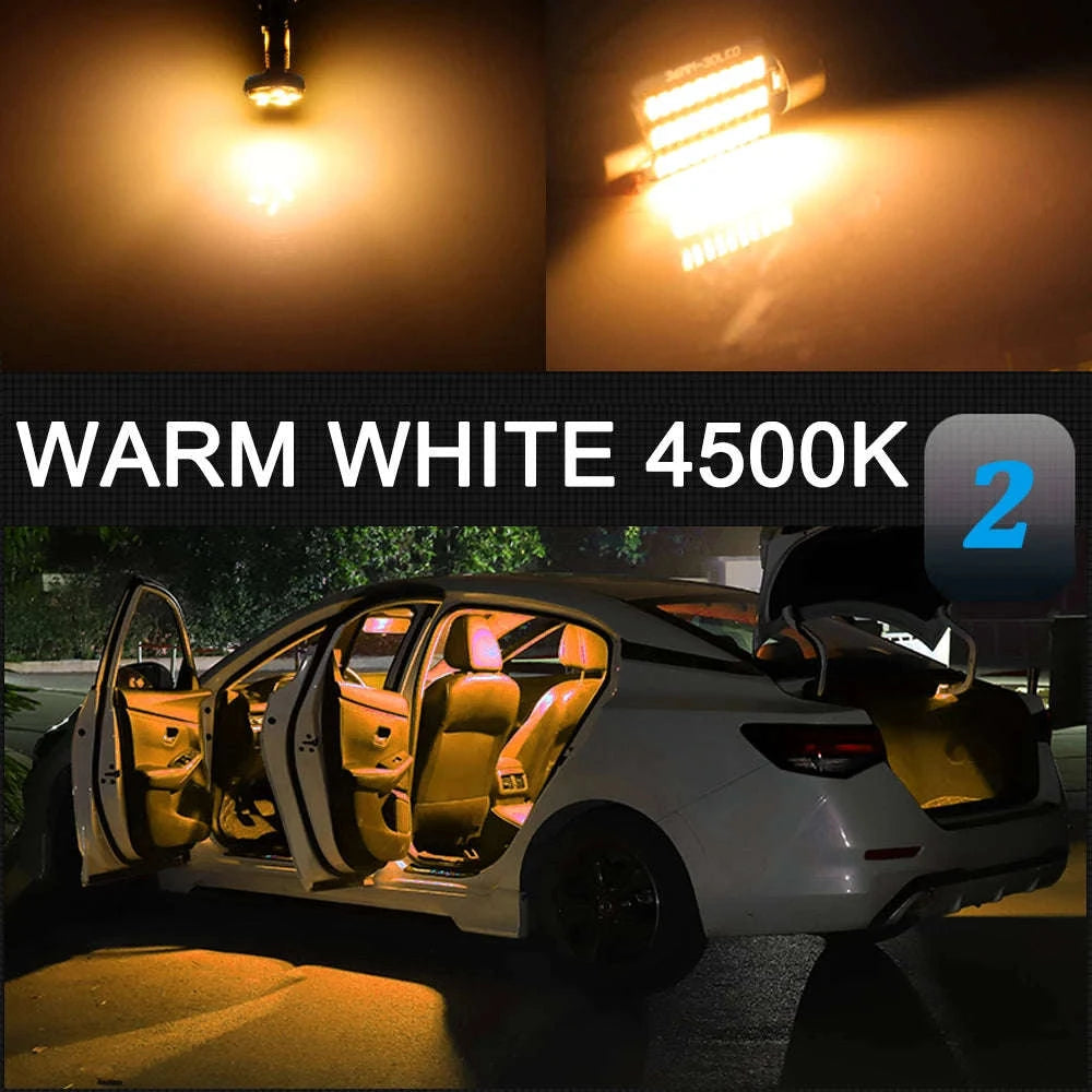 LED Interior Light Kit for T4 T5 T6 Caravelle Multivan Transporter-Crystal Blue 8000K / Multivan T5 - 16P