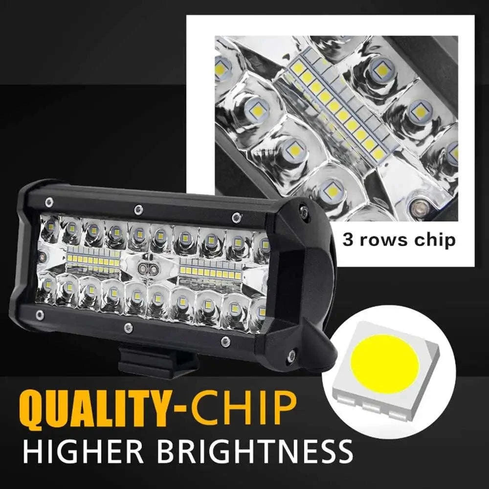LED Light Bar Combo Beam 4-28 Inch for Off-Road Vehicles-1pc 20in 420w / Germany