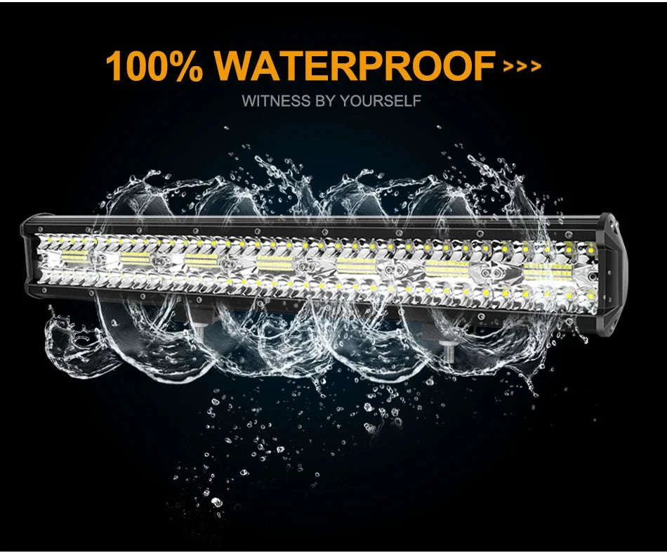LED Light Bar Combo Beam 4-28 Inch for Off-Road Vehicles-1pc 20in 420w / Germany