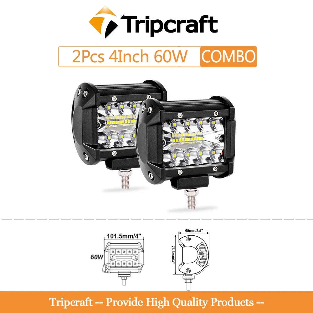 LED Light Bar Combo Beam 4-28 Inch for Off-Road Vehicles-1pc 20in 420w / Germany