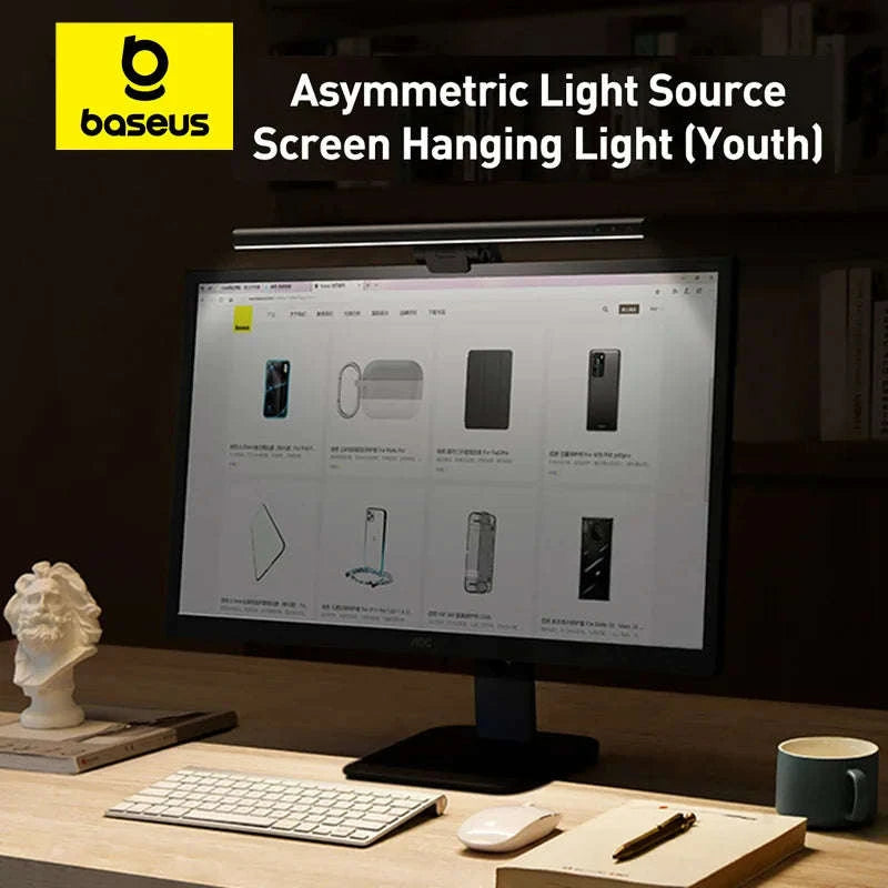 LED Monitor Light Bar with Adjustable Color & Touch Dimming-No Adapter / 0-5W