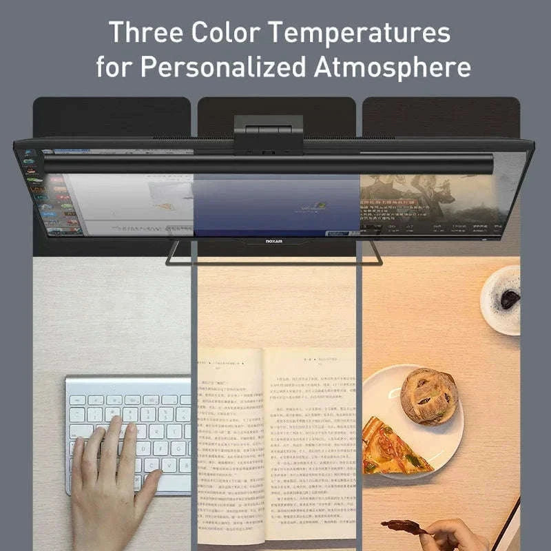 LED Monitor Light Bar with Adjustable Color & Touch Dimming-No Adapter / 0-5W