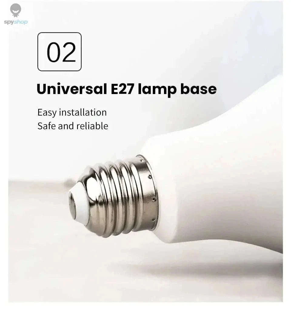 LED Radar Motion Sensor Bulb for Automatic Hands-Free Lighting-Radar motion / Warm White / AC220V(175-265V)