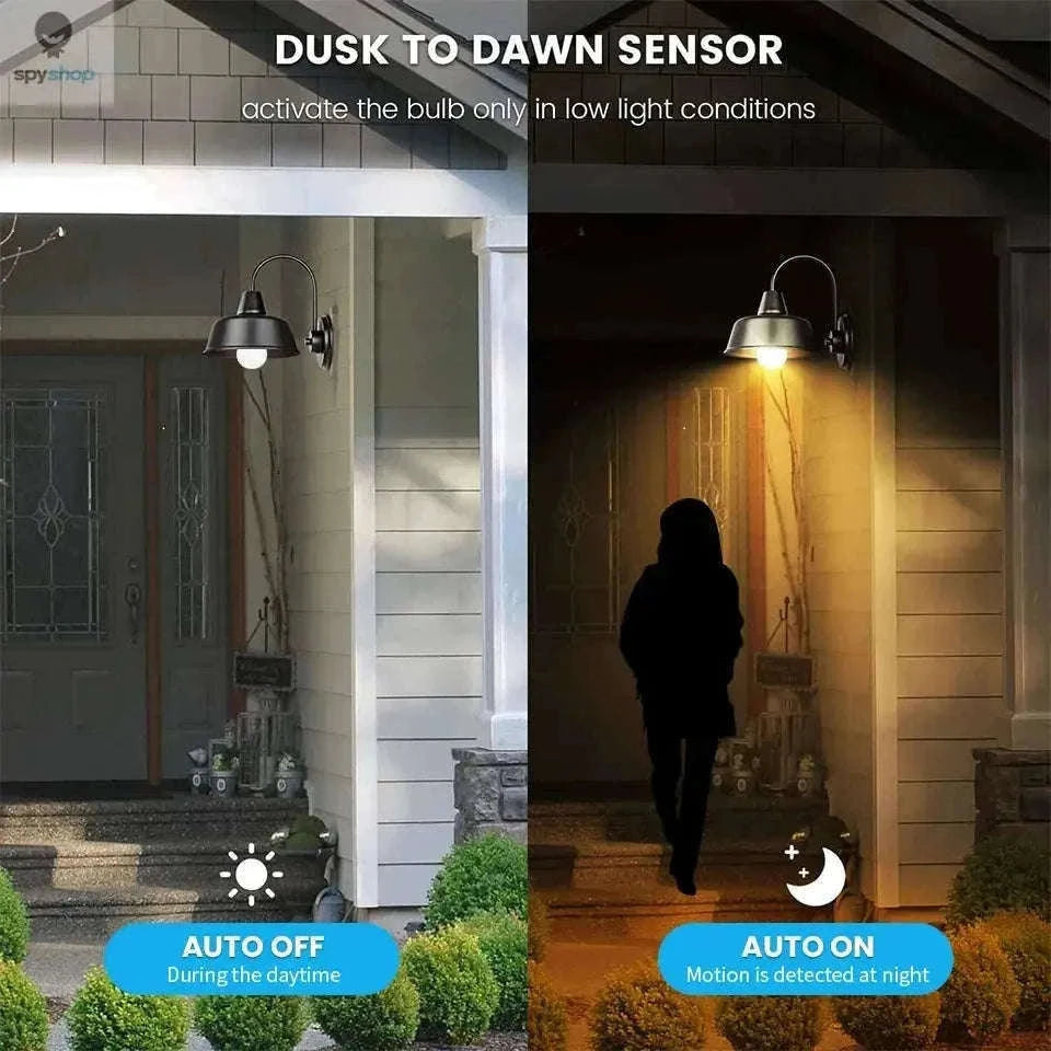 LED Radar Motion Sensor Bulb for Automatic Hands-Free Lighting-Radar motion / Warm White / AC220V(175-265V)