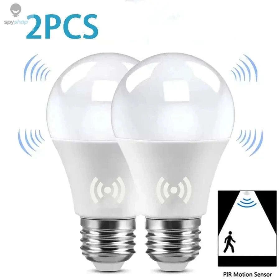 LED Radar Motion Sensor Bulb for Automatic Hands-Free Lighting-Radar motion / Warm White / AC220V(175-265V)