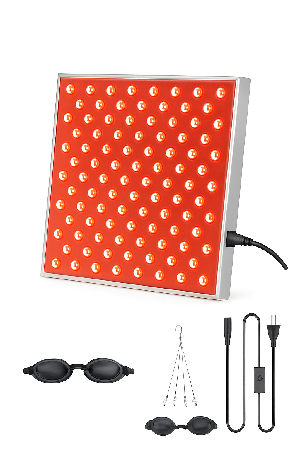 LED Red Light Therapy Panel Lamp for Skin and Body Care