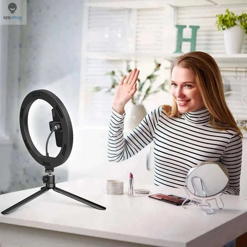 LED Selfie Ring Light for YouTube, TikTok, Live Streaming-D-16cm