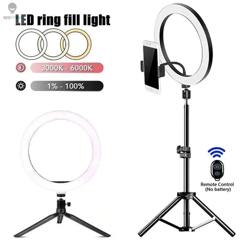 LED Selfie Ring Light for YouTube, TikTok, Live Streaming-D-16cm