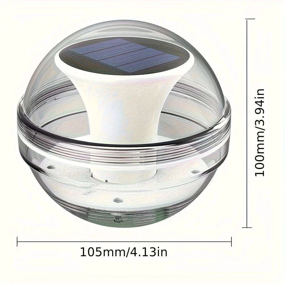LED Solar Floating Pool Light-Solar RGBW Lamp