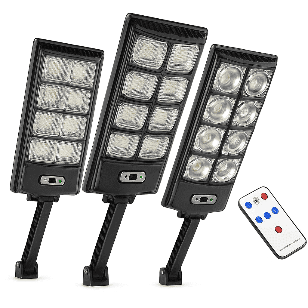 LED Solar Motion Sensor Lamp for Outdoor Security Lighting-W789B-4