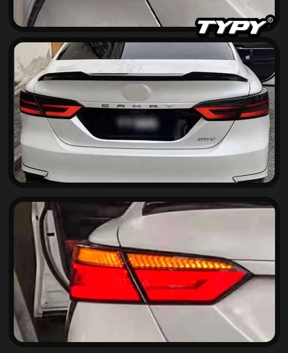 LED Tail Lights for Toyota Camry 2018–2022 with DRL Upgrade-
