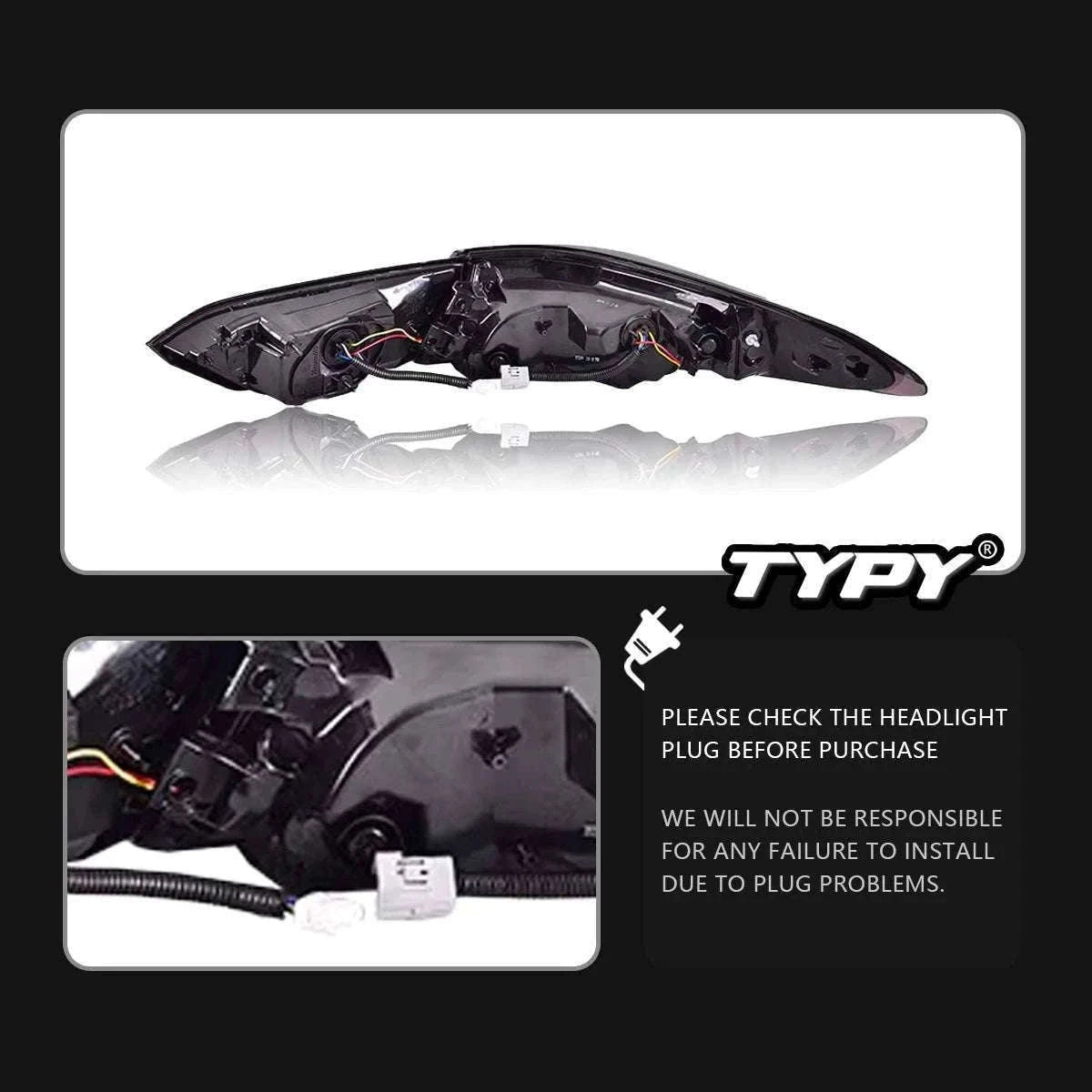 LED Tail Lights for Toyota Camry 2018–2022 with DRL Upgrade-Smoke / 1 set / China Mainland
