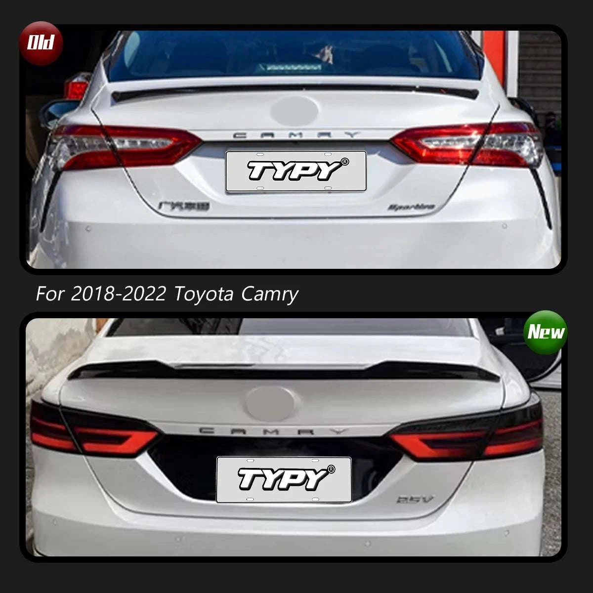 LED Tail Lights for Toyota Camry 2018–2022 with DRL Upgrade-