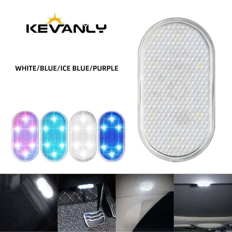 LED Touch Light Mini Wireless Car Lamp-RGB 1PCS