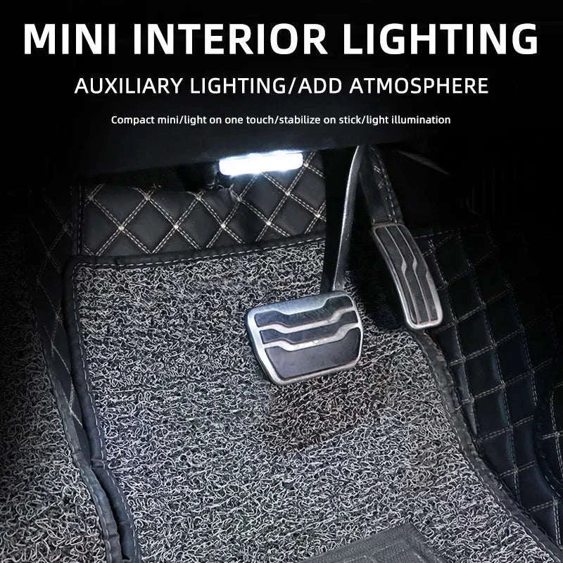 LED Touch Light Mini Wireless Car Lamp-RGB 1PCS