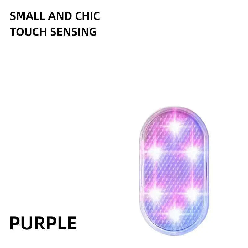 LED Touch Light Mini Wireless Car Lamp-RGB 1PCS