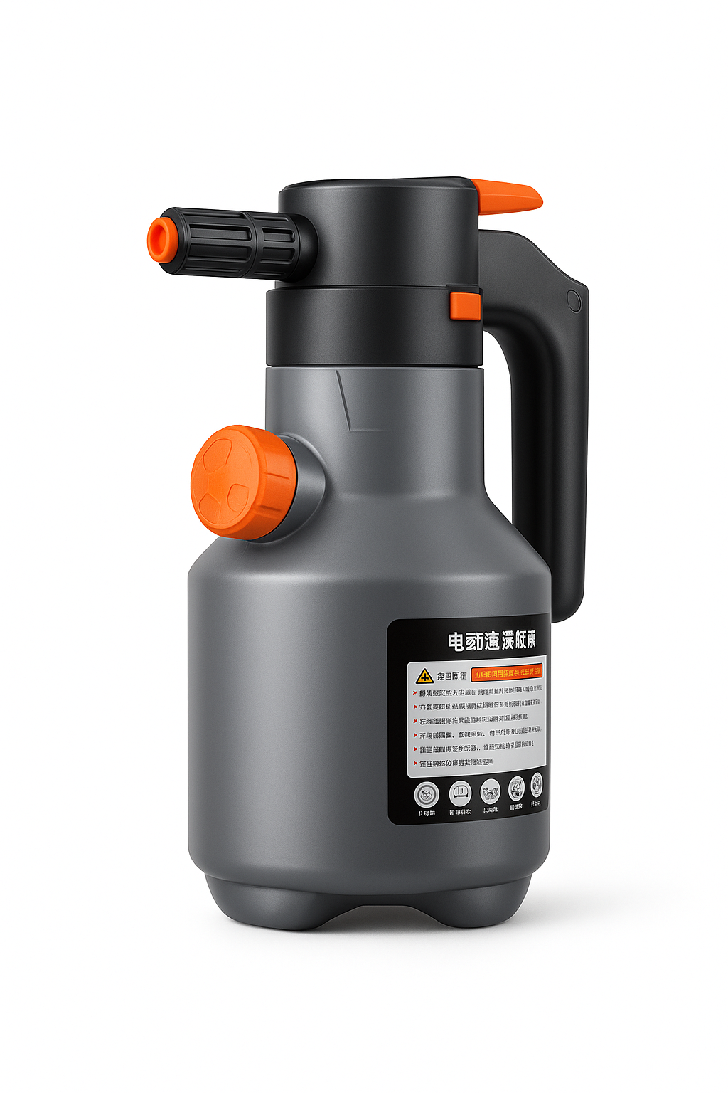 LEIBOO 2L Powerful Electric Foam Sprayer Car Wash Snow Foam Spray Bottle Rechargeable Auto Wash Sprayer Can Car Accessories