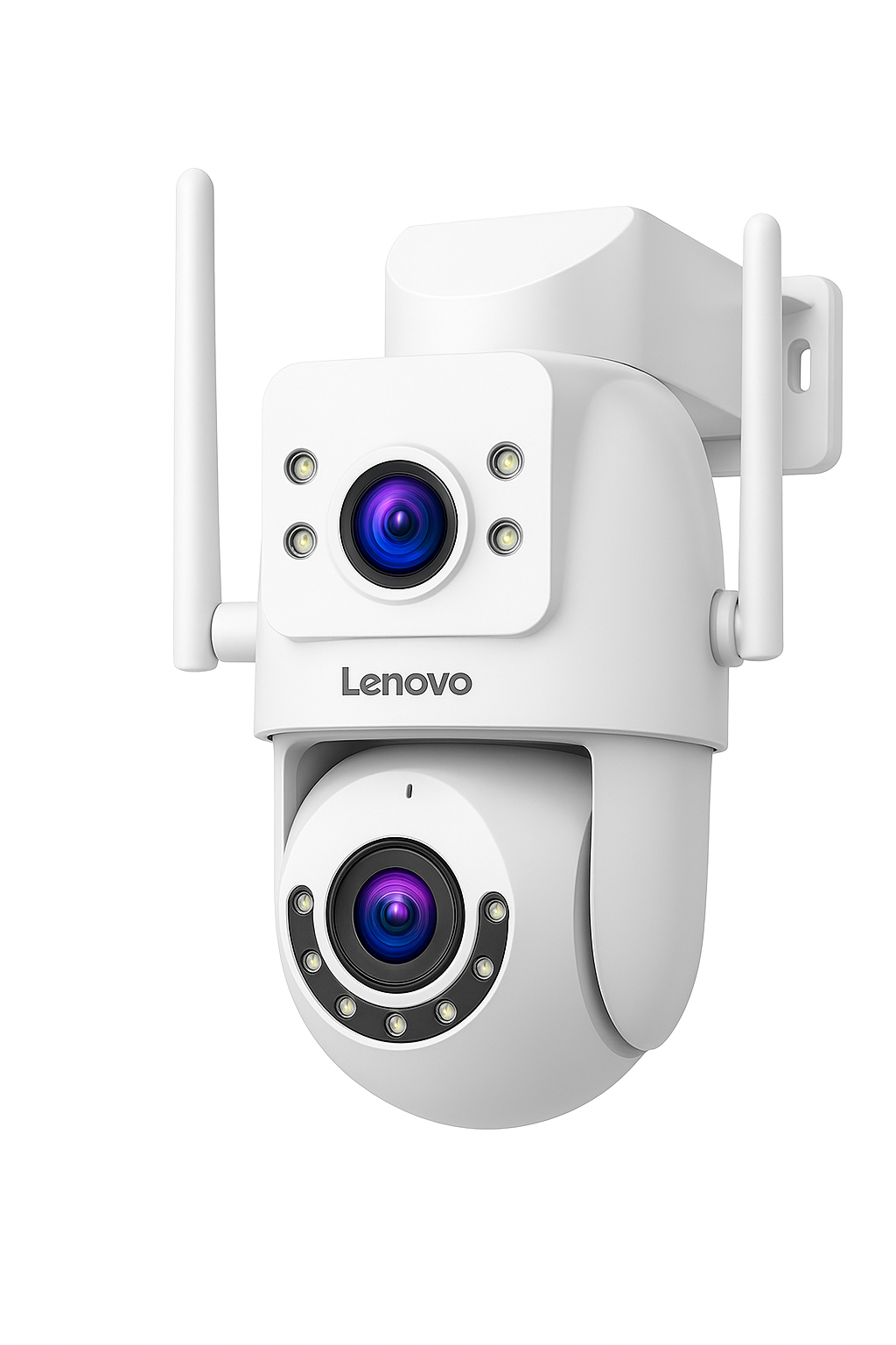 6MP HD Outdoor Security Camera with Dual Lens, AI Tracking, PTZ, Color Night Vision
