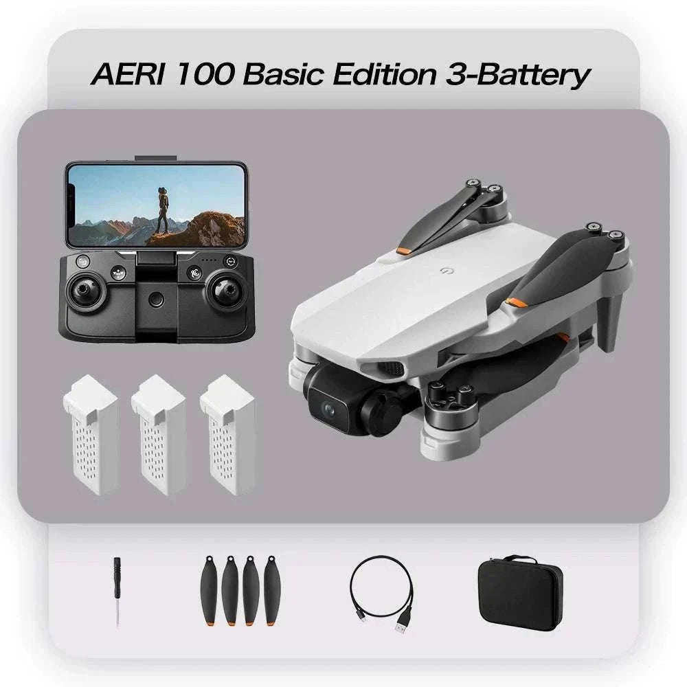Lenovo Aeri100 Drone with Dual Camera, 4K Video & Obstacle Avoidance-Aeri100-8K-3B
