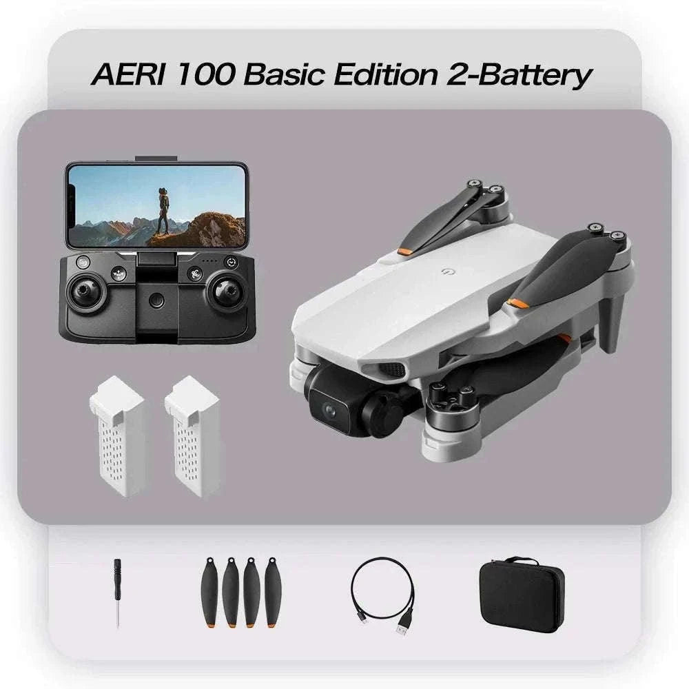 Lenovo Aeri100 Drone with Dual Camera, 4K Video & Obstacle Avoidance-Aeri100-8K-3B