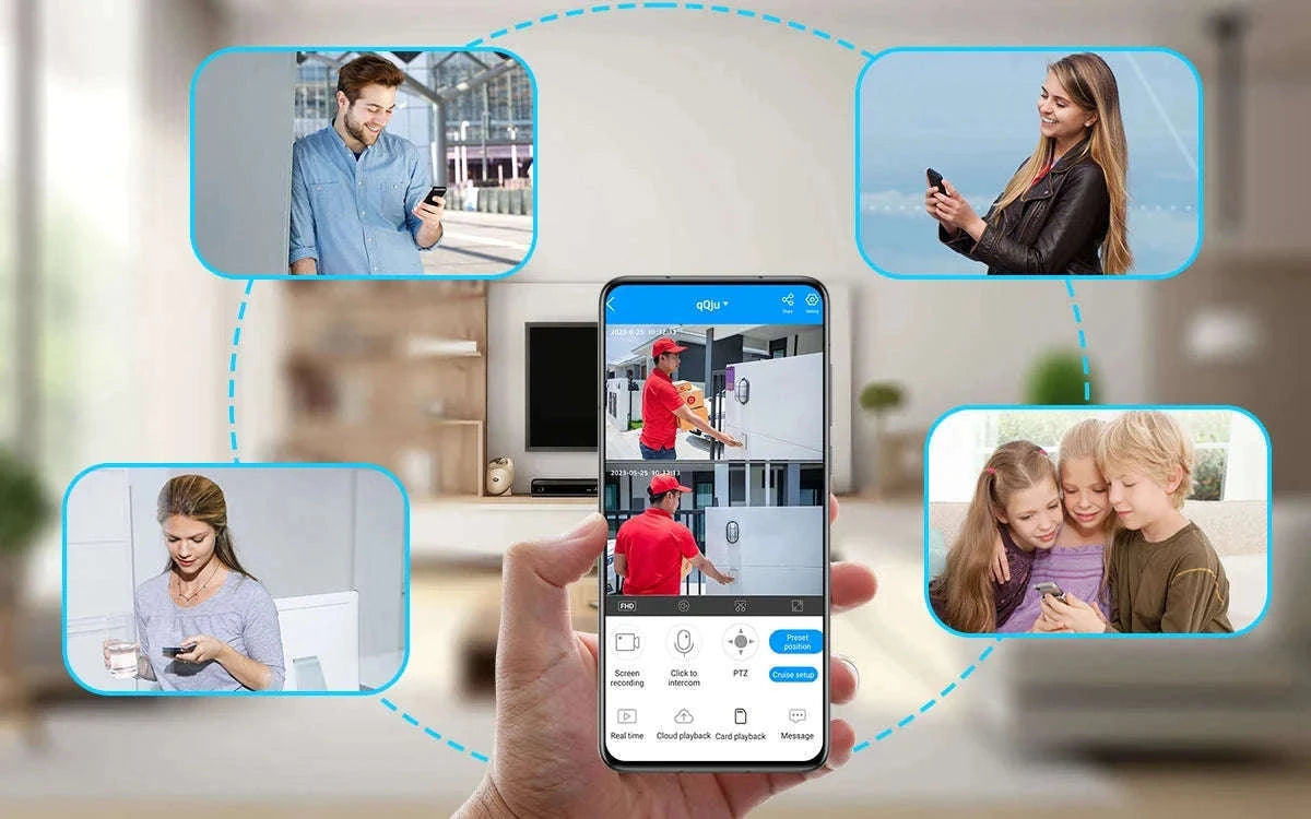 Lenovo Dual Lens IP Camera with Auto-Tracking and Audio-European standard