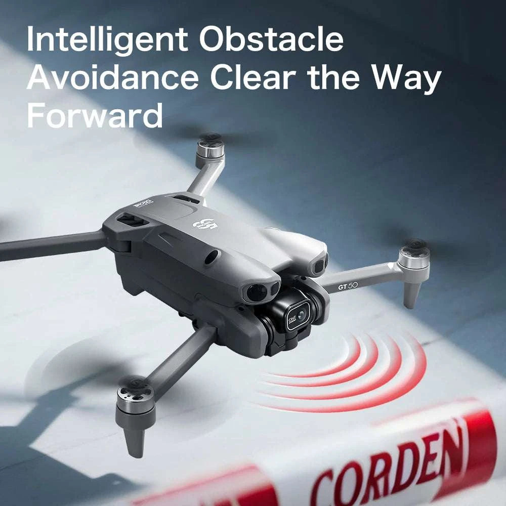 Lenovo GT50 8K Drone with 360° Obstacle Avoidance & 3KM Range-Grey-6K-battery-1