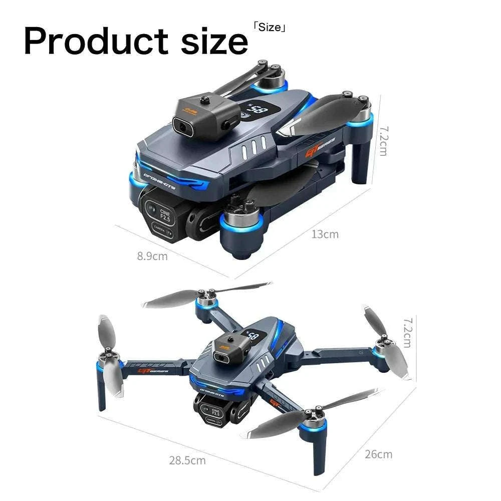 Lenovo GT8 8K Camera Drone with Screen, 3 Cameras & 3000m Range-8K-Screen-Battery3