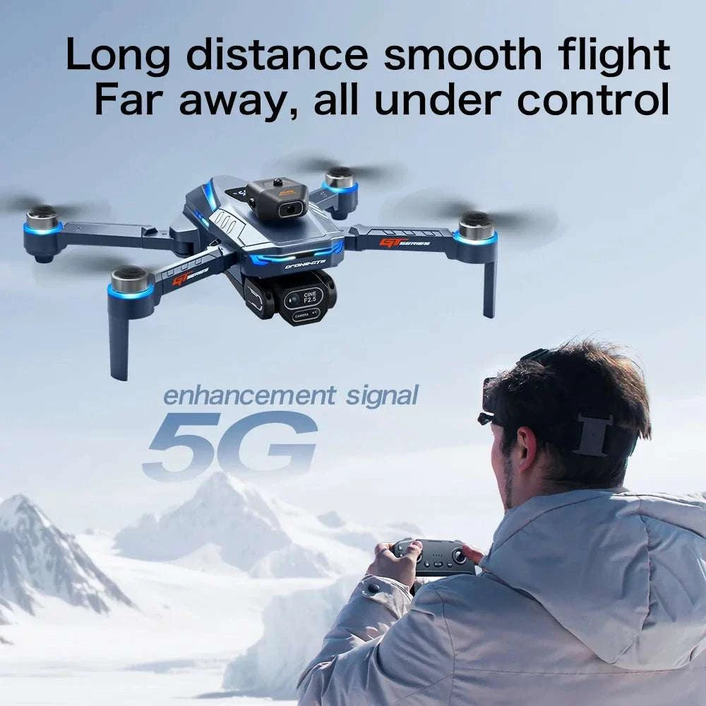 Lenovo GT8 8K Camera Drone with Screen, 3 Cameras & 3000m Range-8K-Screen-Battery3