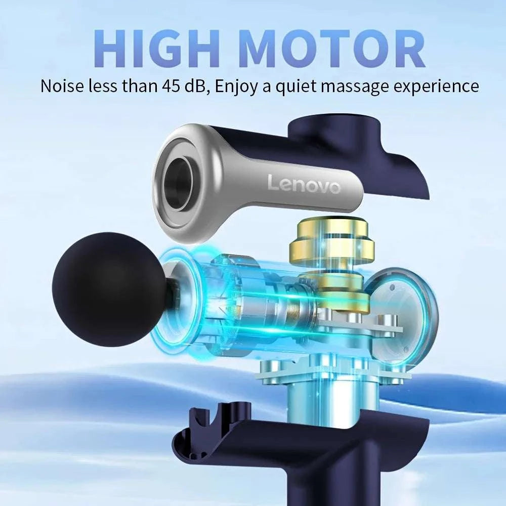 Lenovo N3 Deep Tissue Massage Device with LED Touch Control-High end travel bag / USB Type-C