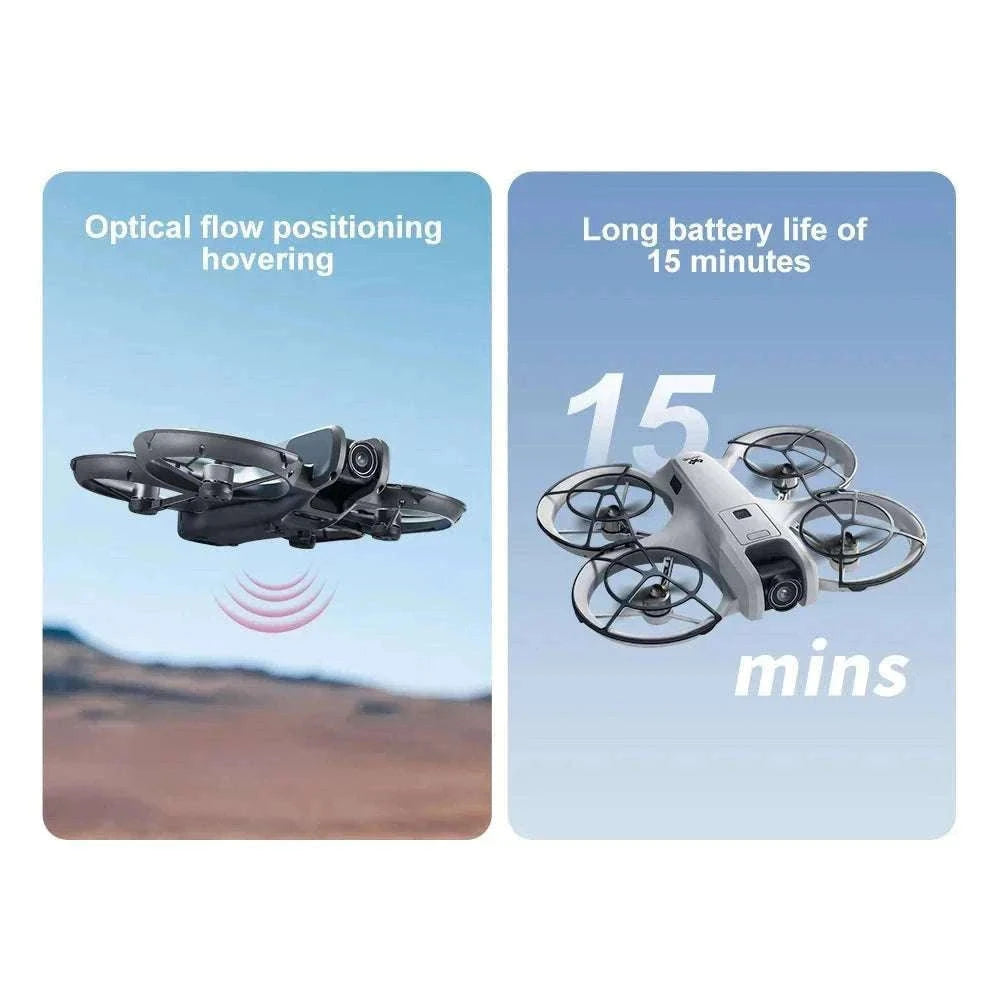 Lenovo V666 4K WiFi Drone with Obstacle Avoidance & Brushless Motor-Black-4k-battery-1