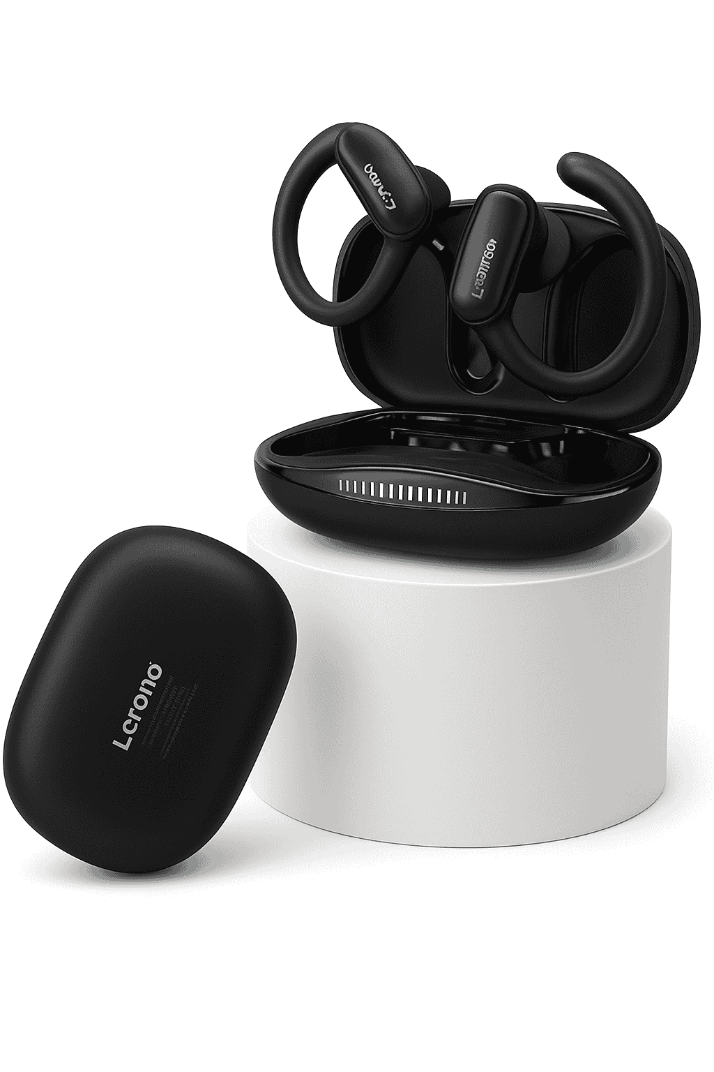 Lenovo XT80 Sports Wireless Earphones with Case Display-black