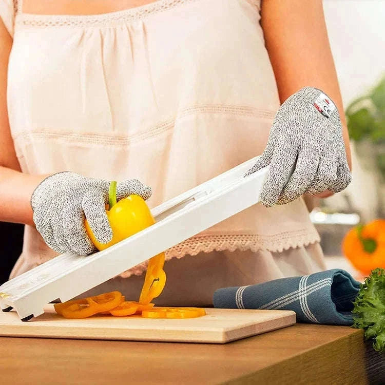 Level 5 HPPE Anti-Cut Gloves for Kitchen, Garden & Work-S