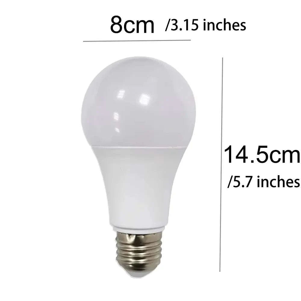 Light Bulb Hidden Storage Compartment Safe Container-White