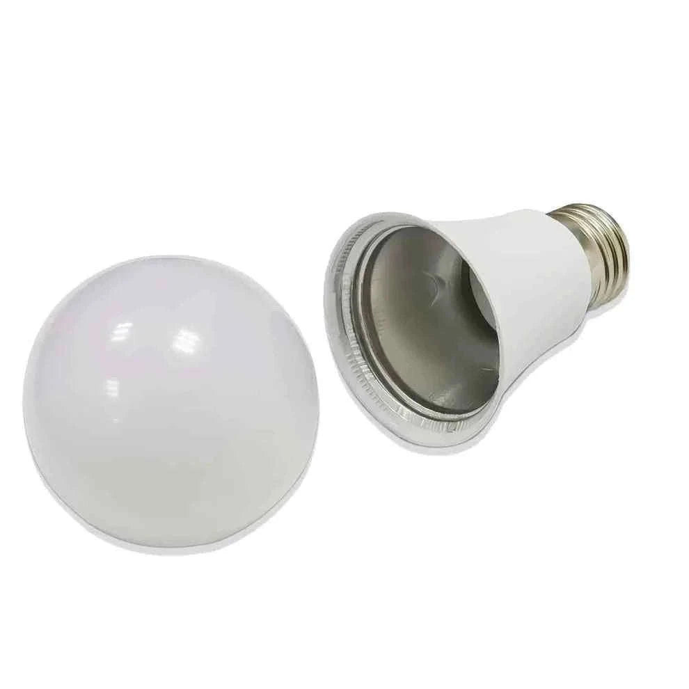 Light Bulb Hidden Storage Compartment Safe Container-White