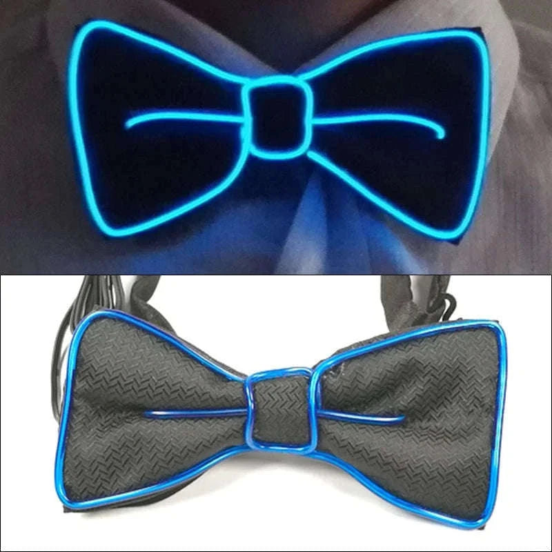 Light Up LED Glow Sunglasses for Parties and Raves-Blue 1