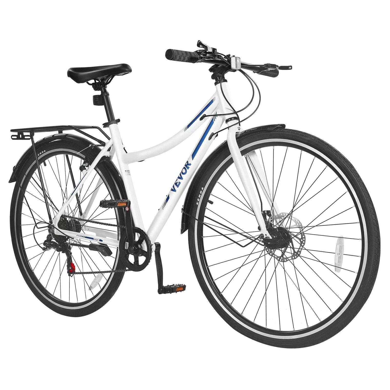 Lightweight Aluminum Hybrid Bike 700C Step-Through City Commuter-28inch type A / United States