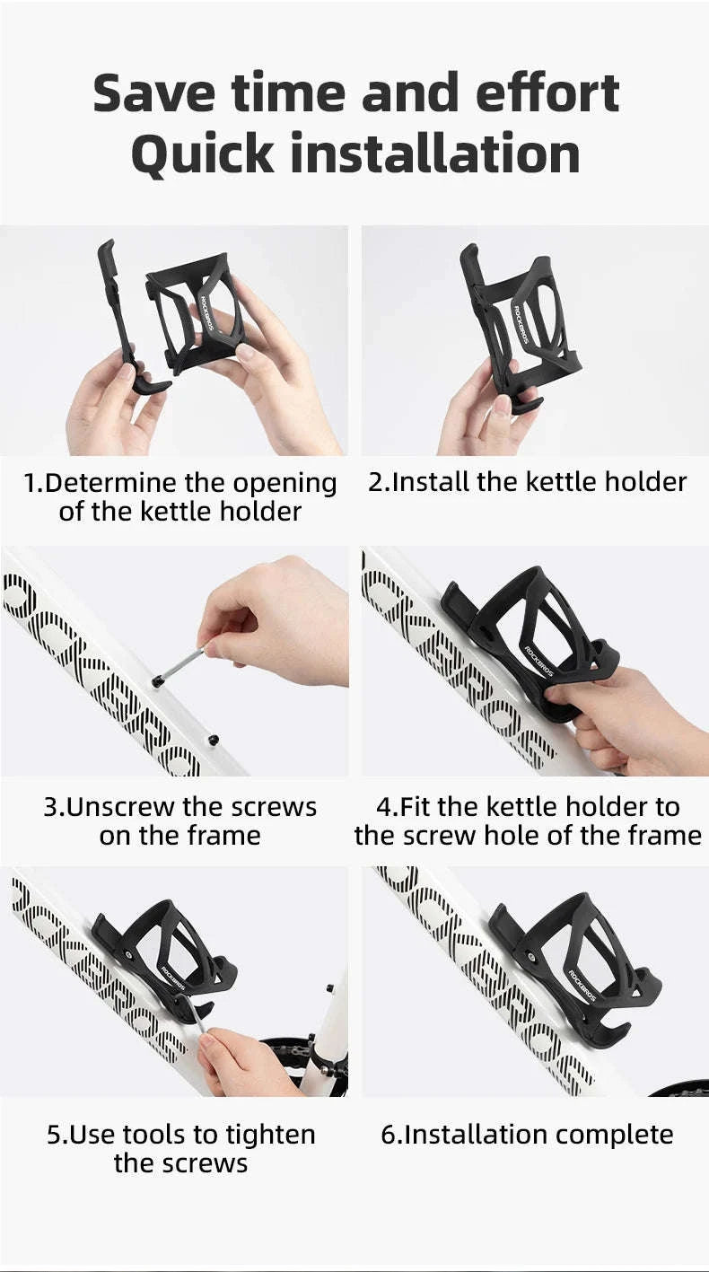 Lightweight Bicycle Water Bottle Cage Under 75g ABS+PC Holder-310010001