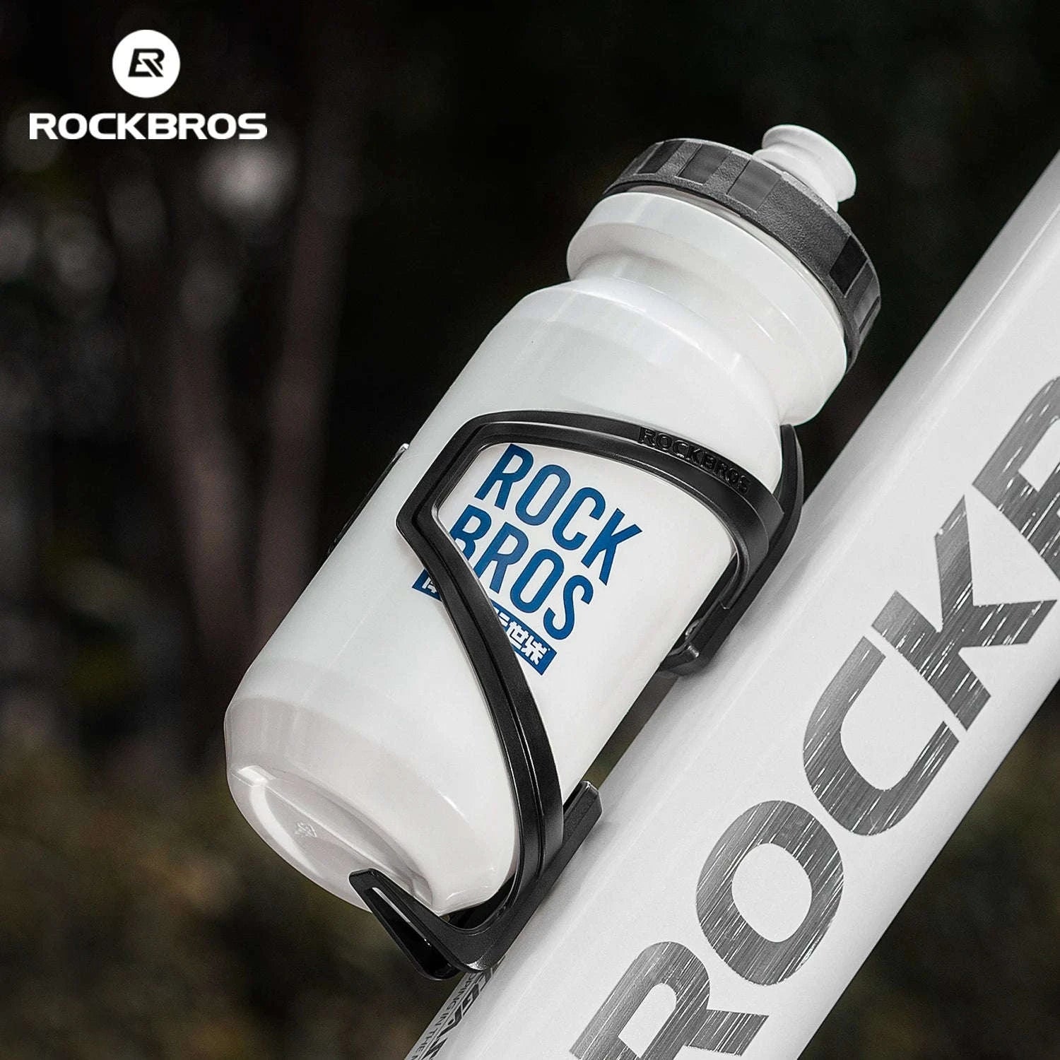 Lightweight Bike Water Bottle Cage – Secure Under 75g Holder-C with 600ml bottle