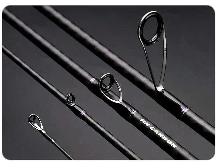 Lightweight Carbon Spinning & Casting Fishing Rod Fast Action Bass Pike-RH-S922M-MF