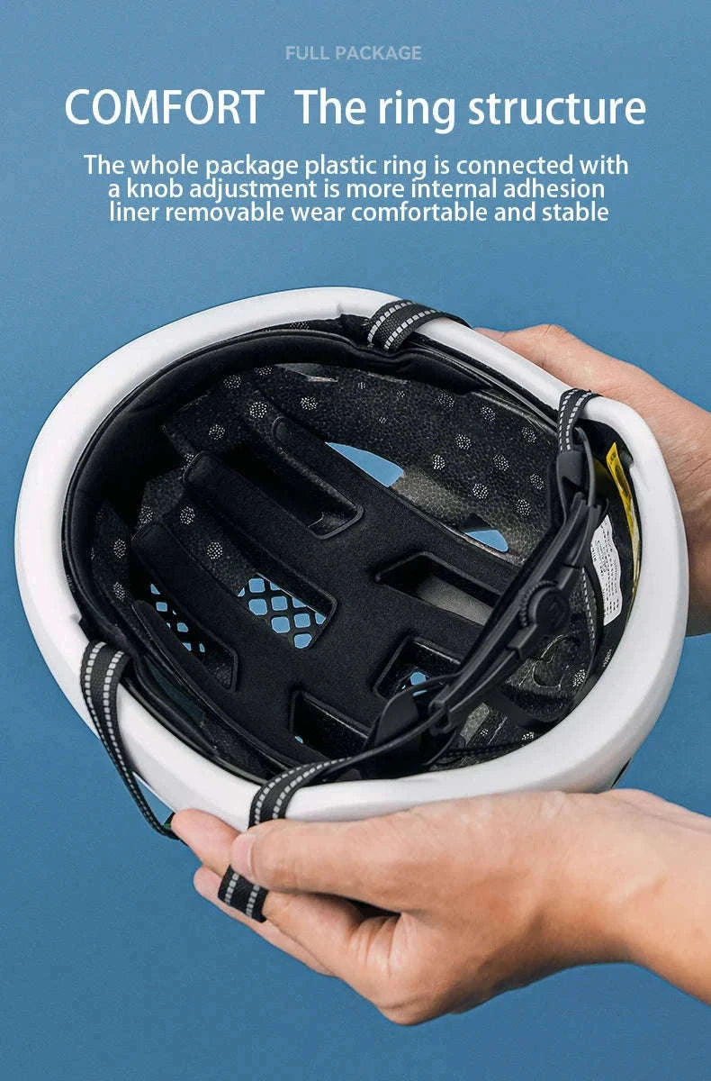 Lightweight Cycling Helmet with Magnetic Cover and 16–20 Vents-10110018001 / 57-61cm