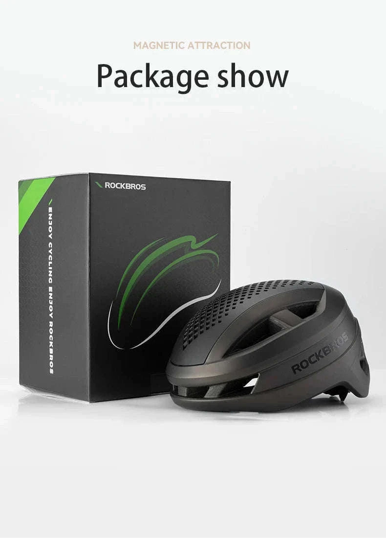 Lightweight Cycling Helmet with Magnetic Cover and 16–20 Vents-10110018001 / 57-61cm