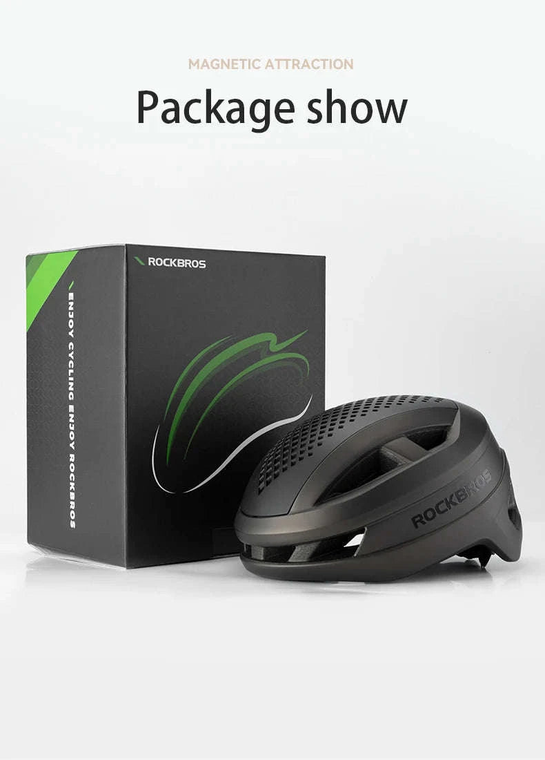 Lightweight Cycling Helmet with Magnetic Cover and 16–20 Vents-10110018001 / 57-61cm