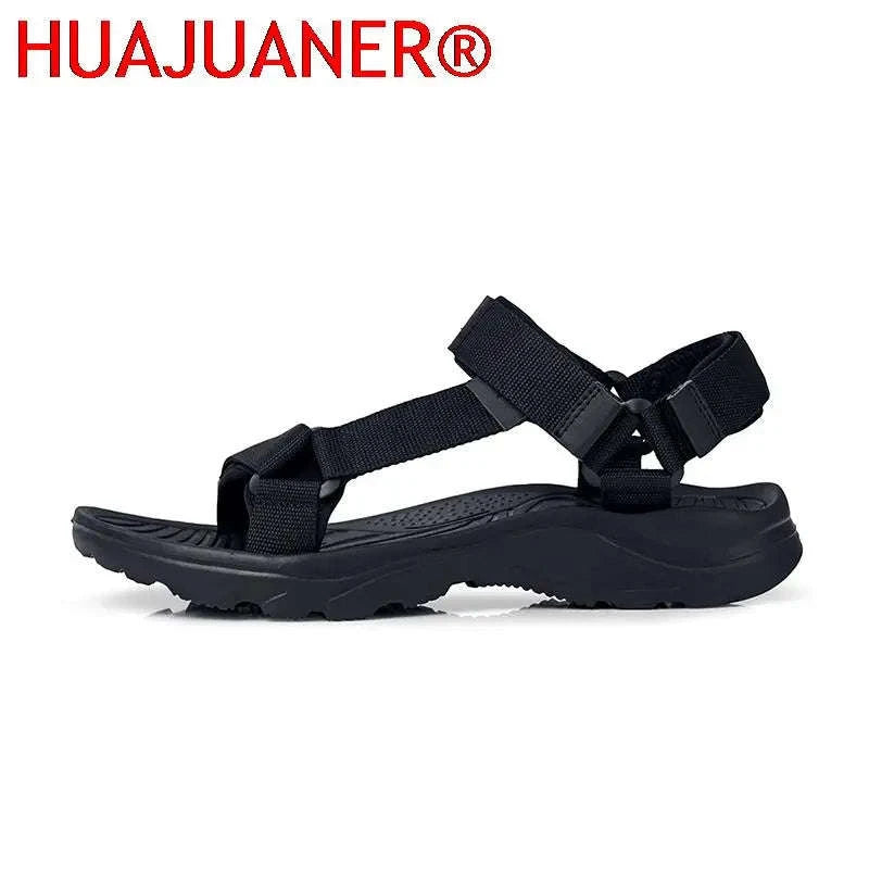 Lightweight EVA Sole Breathable Beach Sandals for Men-Blue / 46