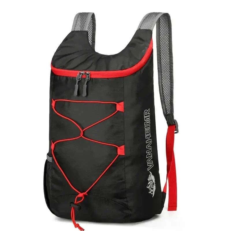 Lightweight Foldable 20L Waterproof Backpack for Travel & Hiking-Dark Blue