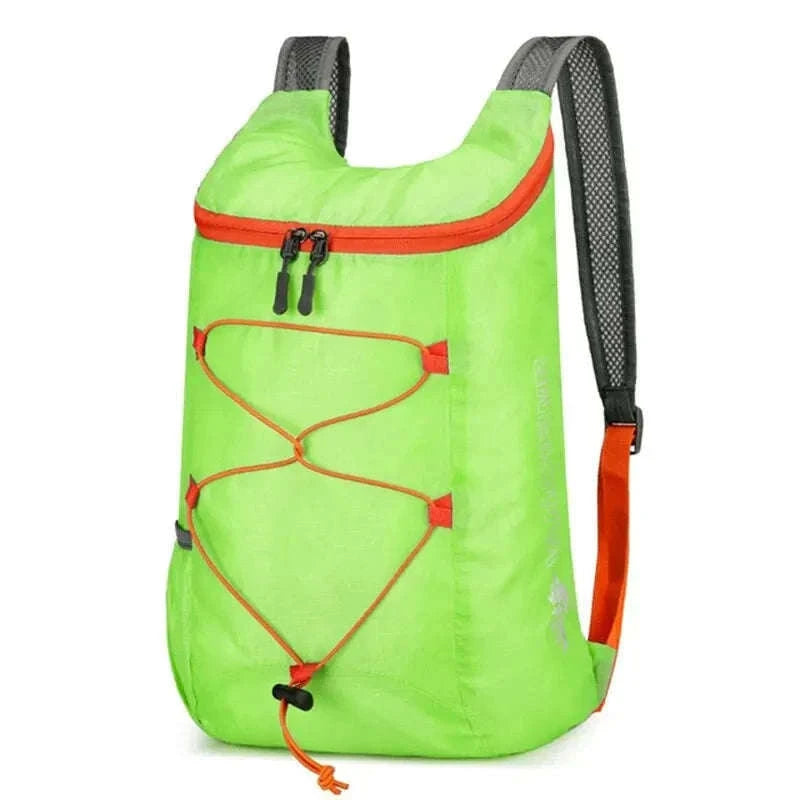 Lightweight Foldable 20L Waterproof Backpack for Travel & Hiking-Dark Blue